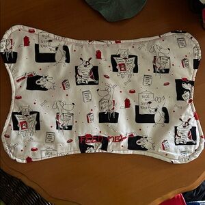 Cartoon Dog Print Pet Mat